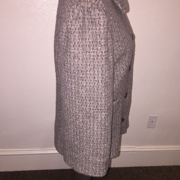 Espresso brown wall Icelandic bill sleeve short waisted coat - Picture 9 of 12